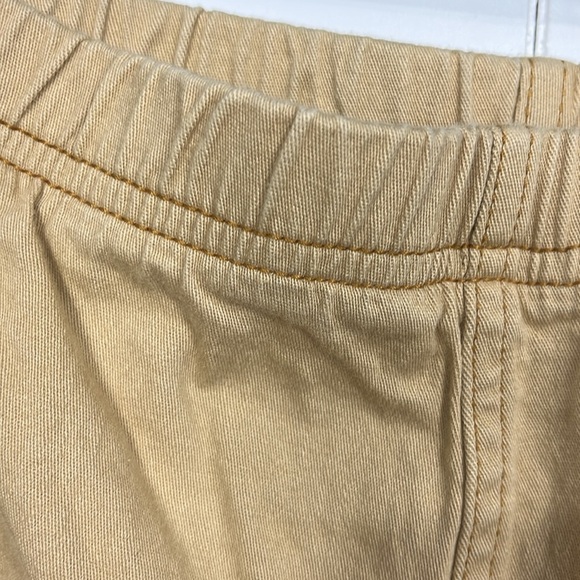 Denim & Co Womens Khaki Pants 16 Tan Pull-On Stretch Waist Back Pockets NWOT - Picture 3 of 10